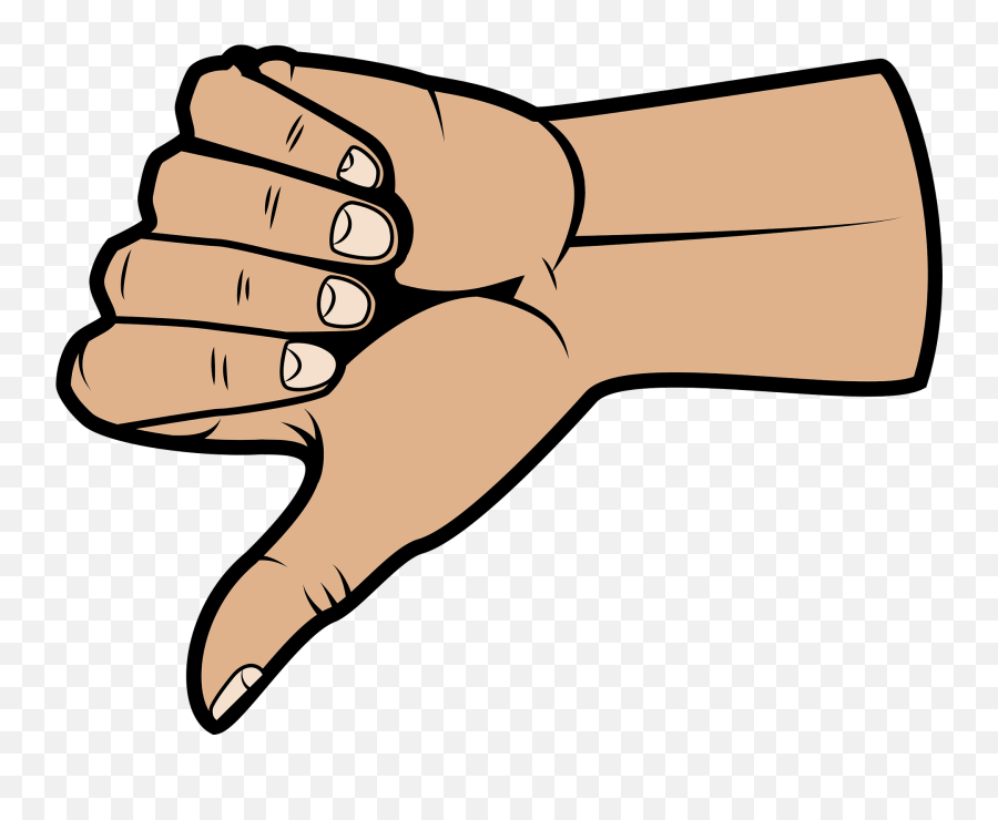 Thumb Down Clipart Free Download Transparent Png Creazilla - Thumbs Down Hand Clipart Emoji,Down Dog Emoji