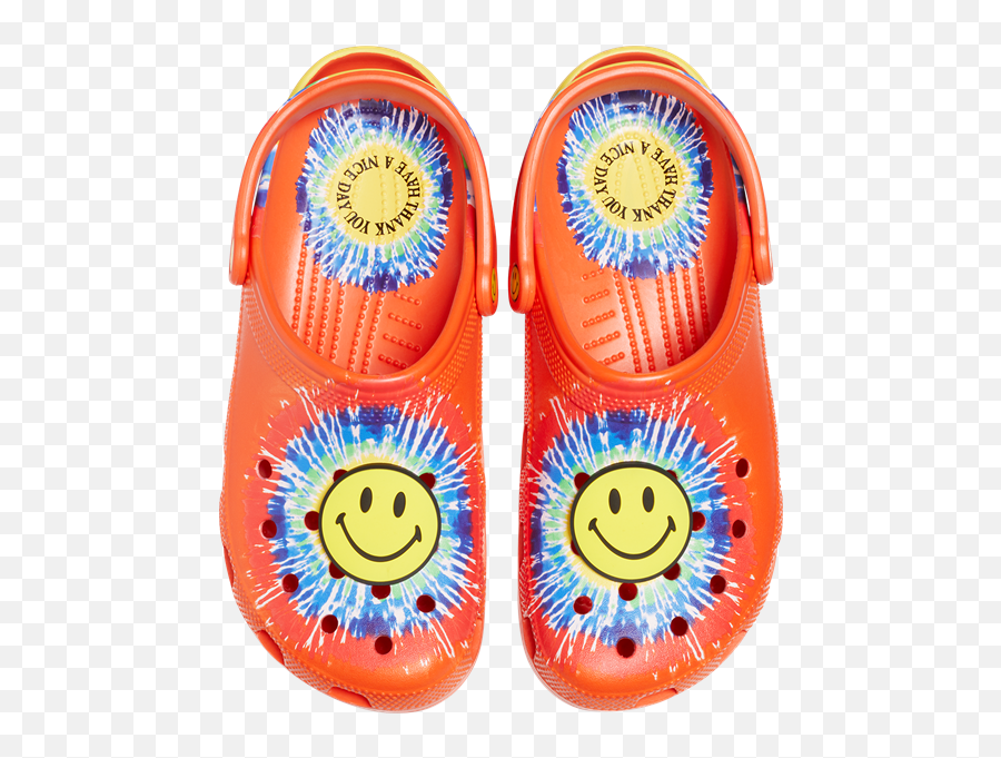 Nothing But Smiles - Crocs X Chinatown Market Emoji,Boulder Emoji