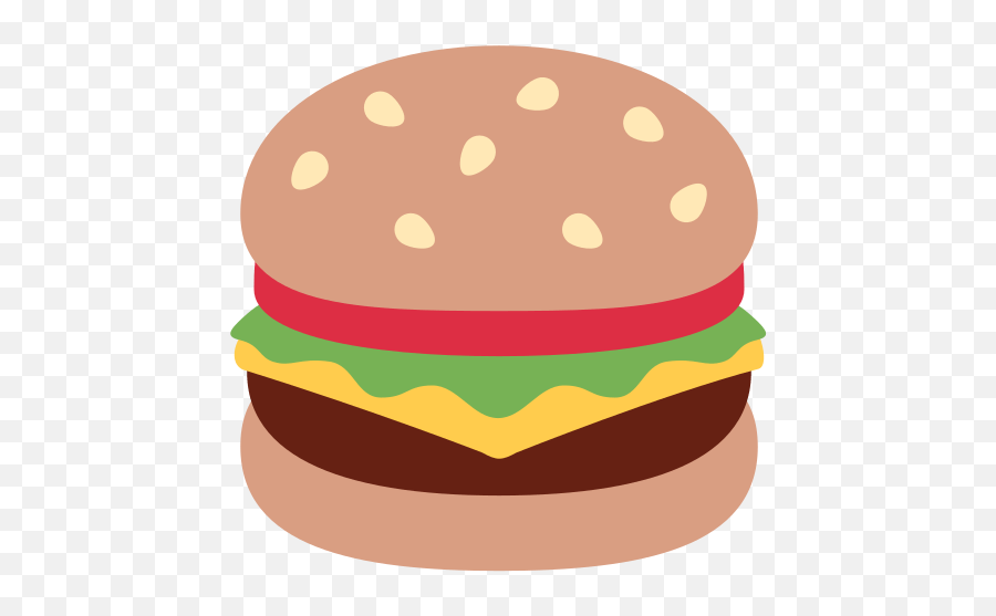 Hamburger Emoji Meaning With Pictures - Cartoon Burger And Fries,Sandwich Emoji