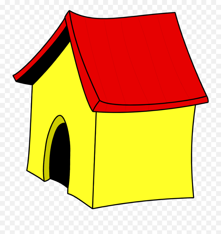 Image Of Dog House Clipart Cartoon Home - Dog House Transparent Background Emoji,Home Alone Emoji