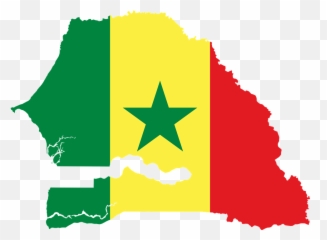 Senegal Flag Map - Emoji