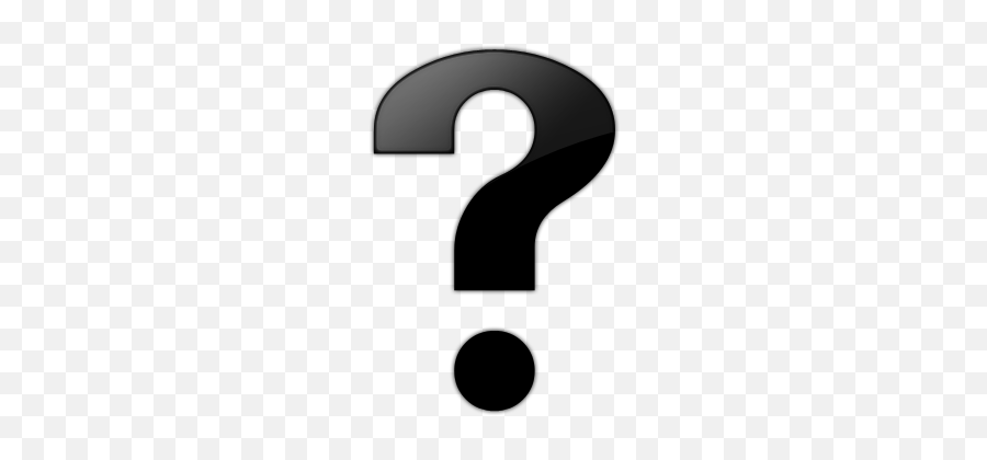 Simple Question Mark Clipart - Without Background Question Mark Emoji,Question Mark Emoji