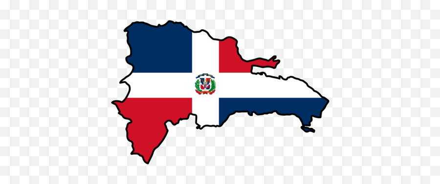 Rdmap - Shape Of The Dominican Republic Emoji,Bandera Dominicana Emoji