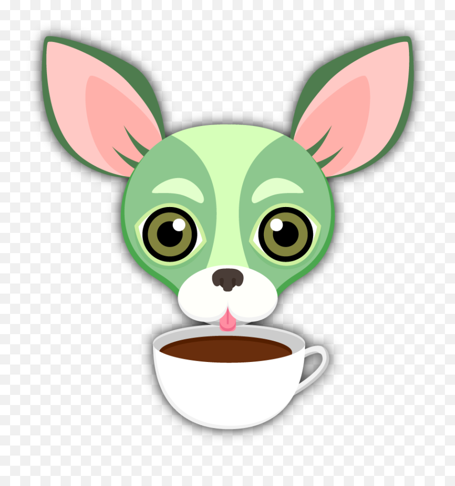 Saint Patricks Day Chihuahua Stickers - Chihuahua Emoji,Cafe Emoji