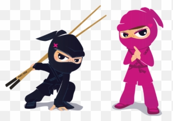 Japan Clipart Sushi Chef - Cartoon Running Ninja Transparent Emoji