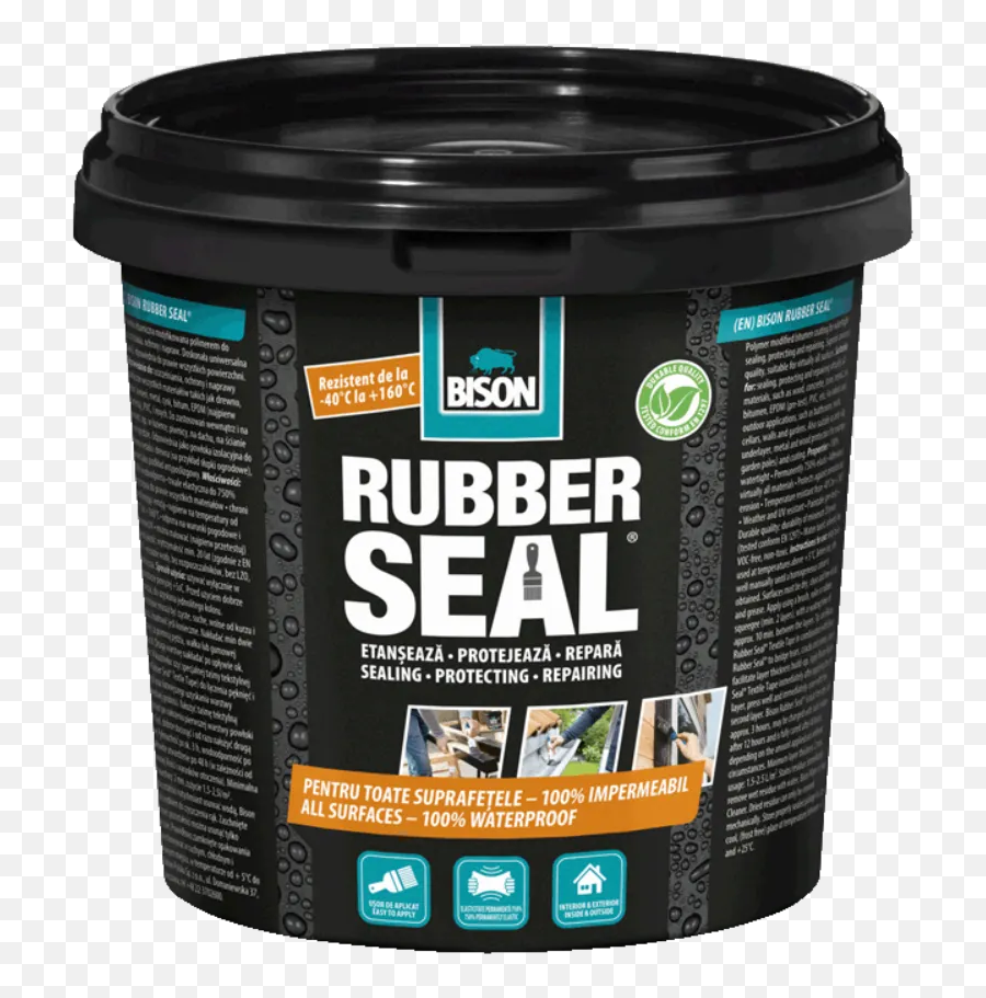Bison Rubber Seal Pot 750 Ml - Rubber Seal Bison Emoji,Paint Bucket Emoji