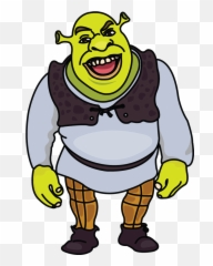 Snapchat Drawings - Shrek Cartoon Emoji