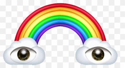 Emoji Art Tumblr Posts - Rainbow Eyes