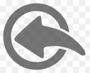 Vector Image Of Round Grey Import Icon - In Png Emoji