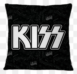 Kiss Band Amazing Pillow - Logo Silhouette Emoji