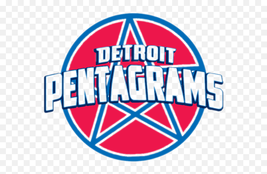 Detroit Pentagrams Nba Basketball - Circle Emoji,Detroit Emoji