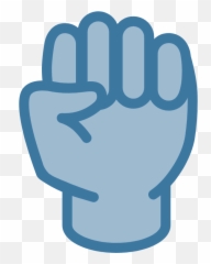 Raised Fist Graphic - Emoji PicMonkey Graphics Clip Art