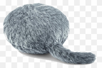 Sea Grow A Real Pet Friend - Cat Tail Pillow Emoji,Emojiu
