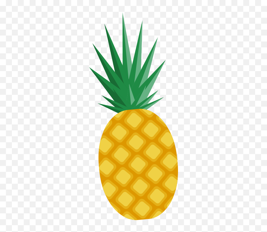 Pineapple Fuit Clipart Free Svg File - Fresh Emoji,Pineapple Emoji