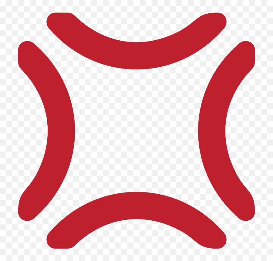 Anger Symbol Emoji Clipart - Simbolo De Raiva Png,Anger Emoji