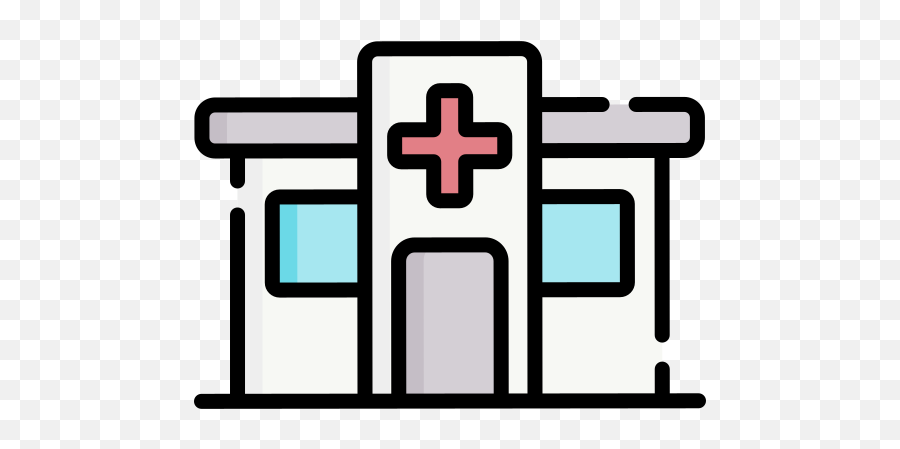 Hospital Free Vector Icons Designed By Freepik In 2020 - Ruta De Vacunacion Emoji,Hospital Emoji