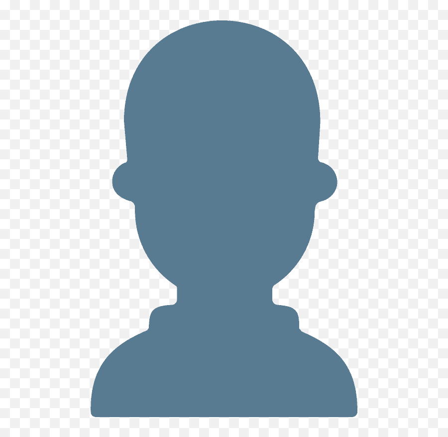 Bust In Silhouette Emoji Clipart - Emoticon Silueta,Speaking Head Emoji