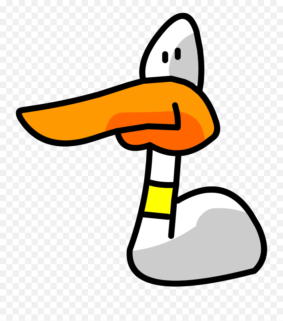 Duck - Club Penguin Duck Emoji,Rubber Duck Emoji