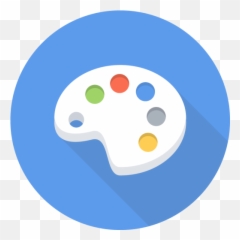 Palette Icon At Getdrawings - Weather Icon Round Png Emoji,Paint Palette Emoji