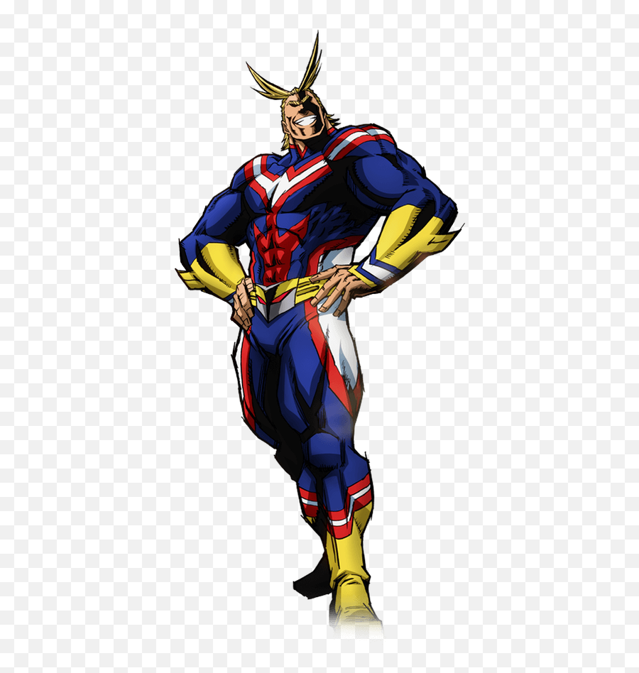 Might Oneforall My Hero Academia Anime - All Might Transparent Emoji,All Might Emoji