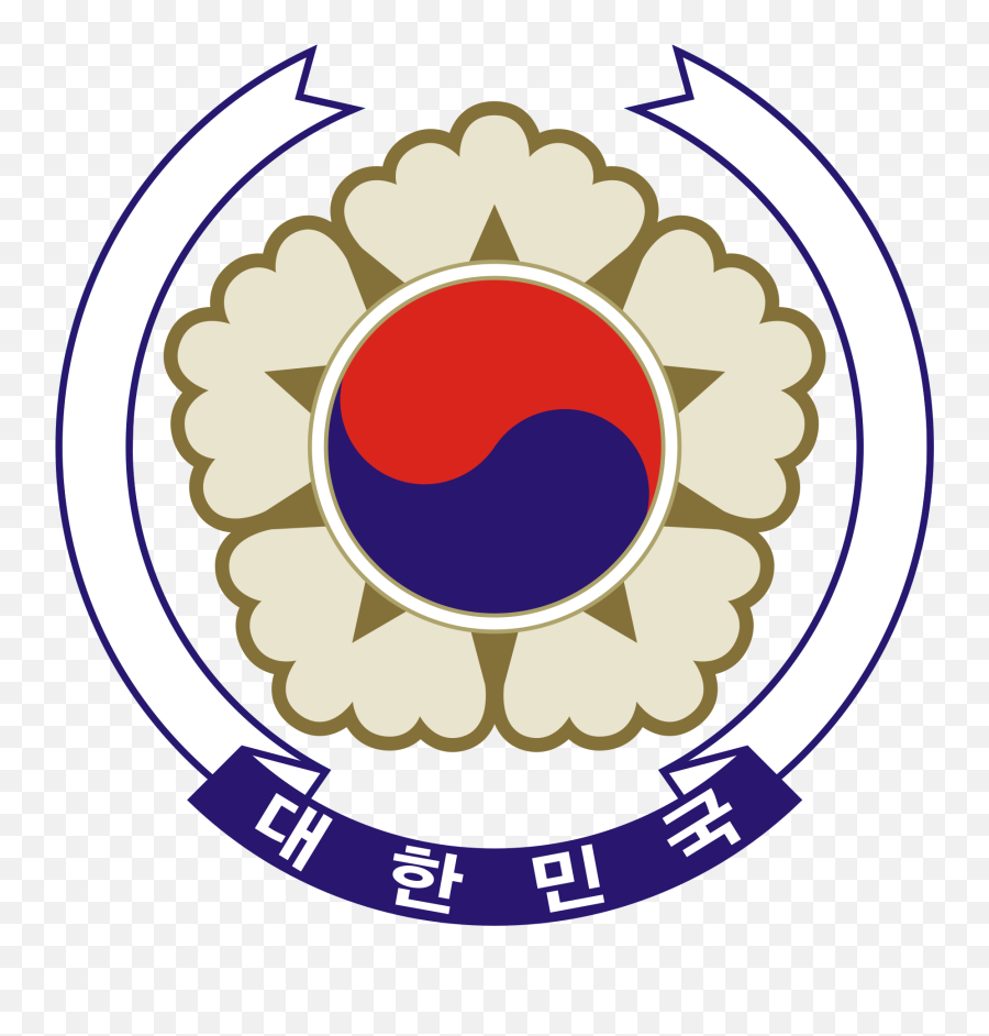 Emblem Of South Korea - Korean Embassy Emoji,Korea Flag Emoji