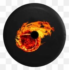 Products - Fire Png Baseball Fire Emoji,Flag Tennis Ball Emoji