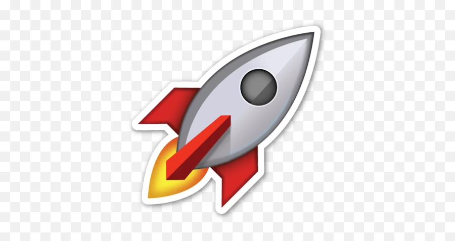 Products - Rocket Emoji,Emojistickers.com