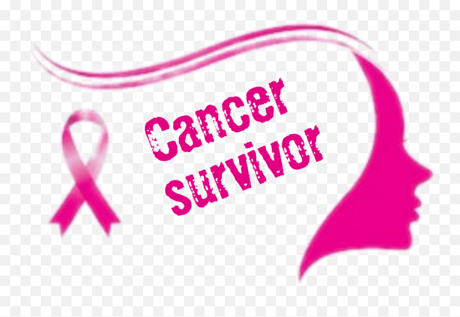 Cancersurvivor Pink Ribbon Woman - Cover Your Cough Emoji,Pink Cancer Ribbon Emoji