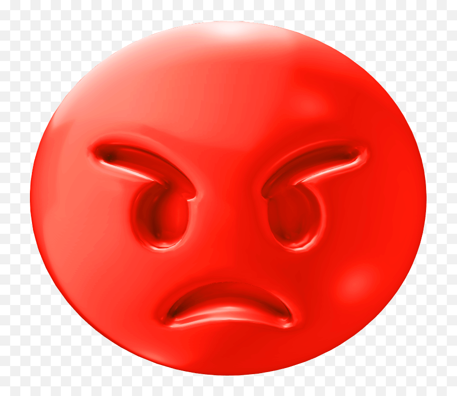 Angry - Circle Emoji,Very Angry Emoji