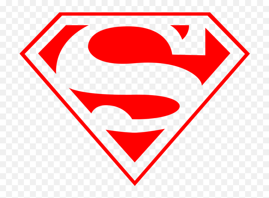 Red Superman Symbol Png Image - Superman Logo Png Emoji,Superman Symbol Emoji