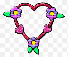 Heart Animated Clipart Collection - Glitter Blingee Cuori Emoji