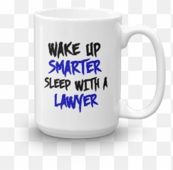 wake up smarter sleep with lawyer Mug - Coffee Cup Emoji