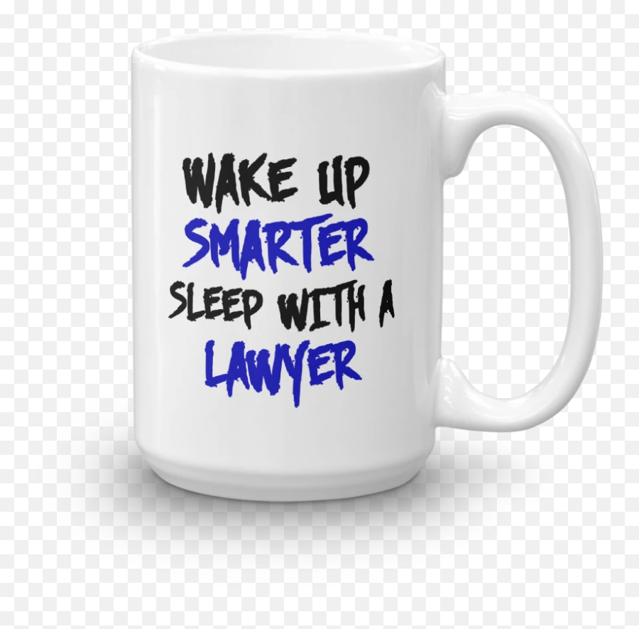 Wake Up Smarter Sleep With A Lawyer Mug - Coffee Cup Emoji,Wake Up Emoji