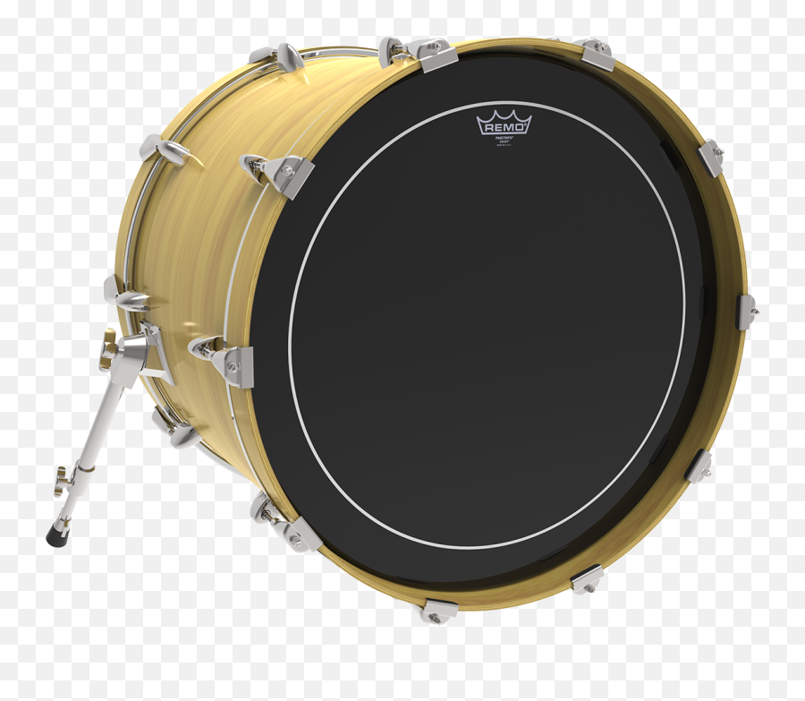 Pinstripe Ebony 14 Tom Batter Remo Musikinstrumente Drums - Remo Ebony Powerstroke Bass Drum Resonant Emoji,Drums Emoji