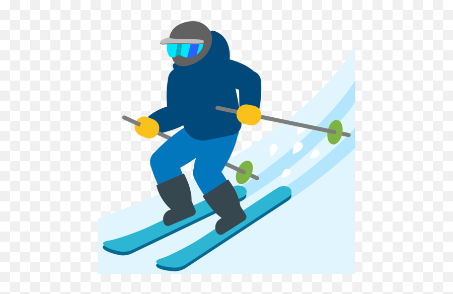Skier Emoji - Emoji Esquiador,Ski Emoji