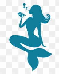 mermaid outline png - Mermaid Smoke Seaweed Sticker Clipart Transparent Background Emoji