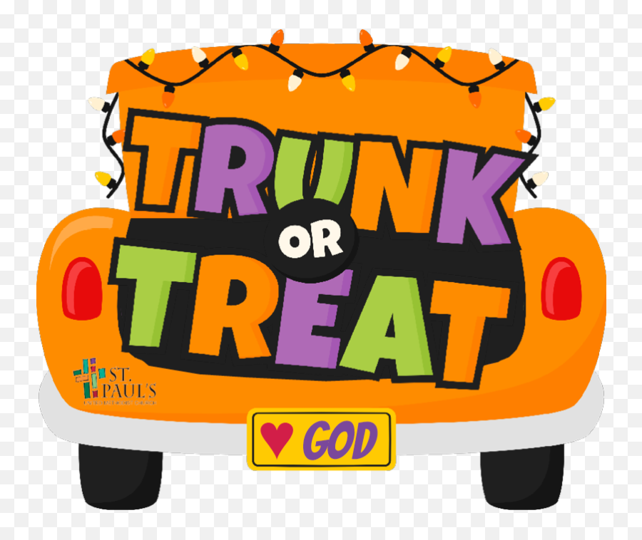 Christian Trunk Or Treat Clipart - Clip Art Emoji,Emoji Trunk Or Treat