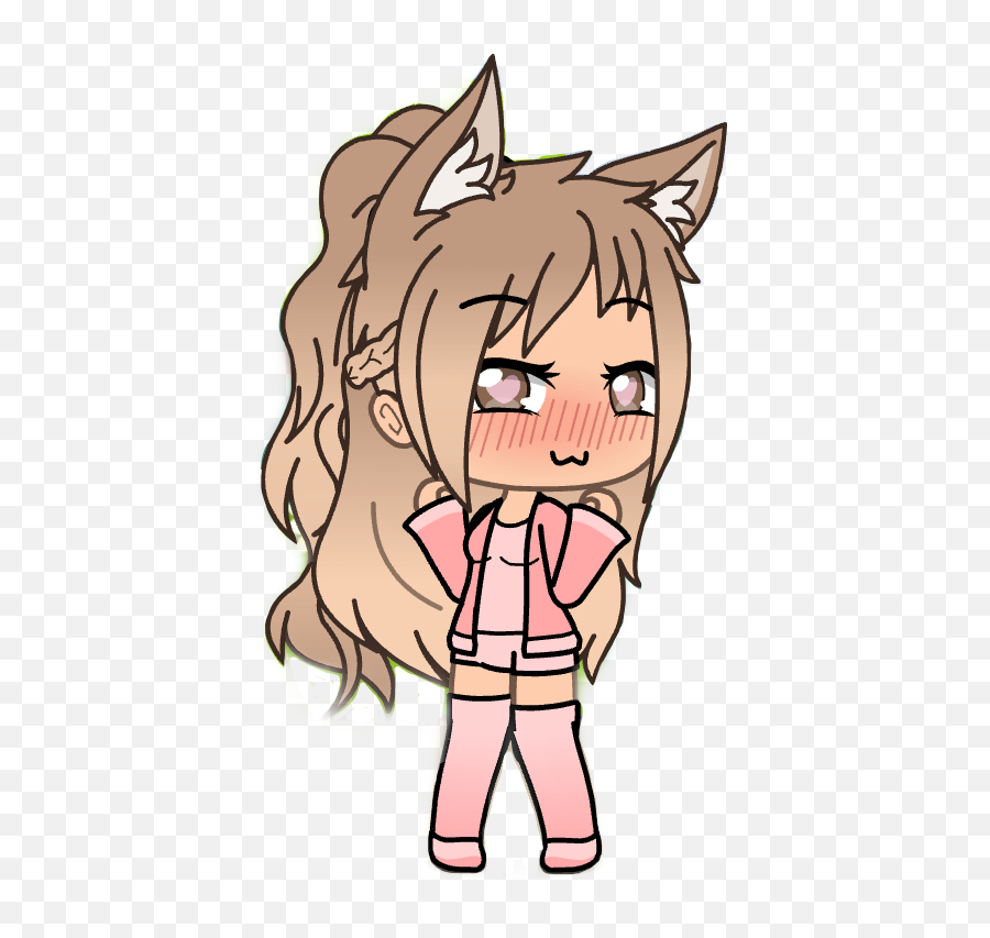 Girl Chica Sticker - Gacha Life Girl Sad Emoji,Emoji Muy Triste - Free  Emoji PNG Images 