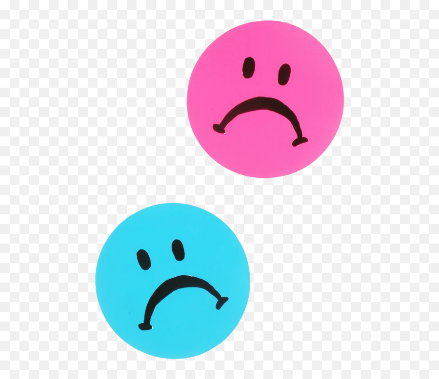 Jumbo Sad Face Sticker - Transparent Stickers Sad Face Emoji,Sad Face Emoticon Text