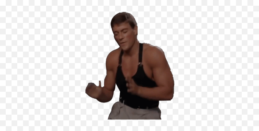 Top Muscle Fitness Stickers For Android U0026 Ios Gfycat - Stickers Van Damme Emoji,Muscle Man Emoji