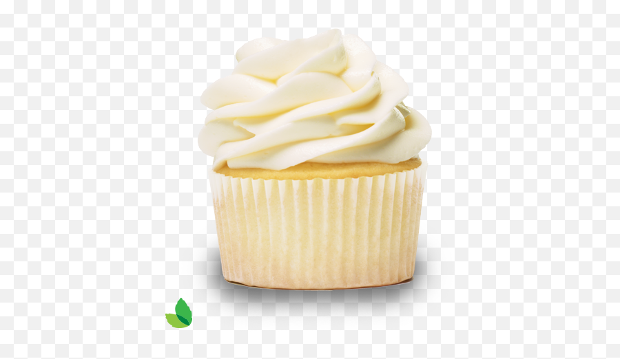 Vanilla Butter Transparent Png - White Cupcake Png Emoji,Frosting Emoji
