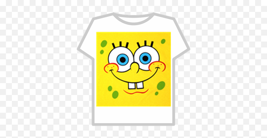 Spongebobs Face - Spongebob Face T Shirt Roblox Emoji,Spongebob Emoticon