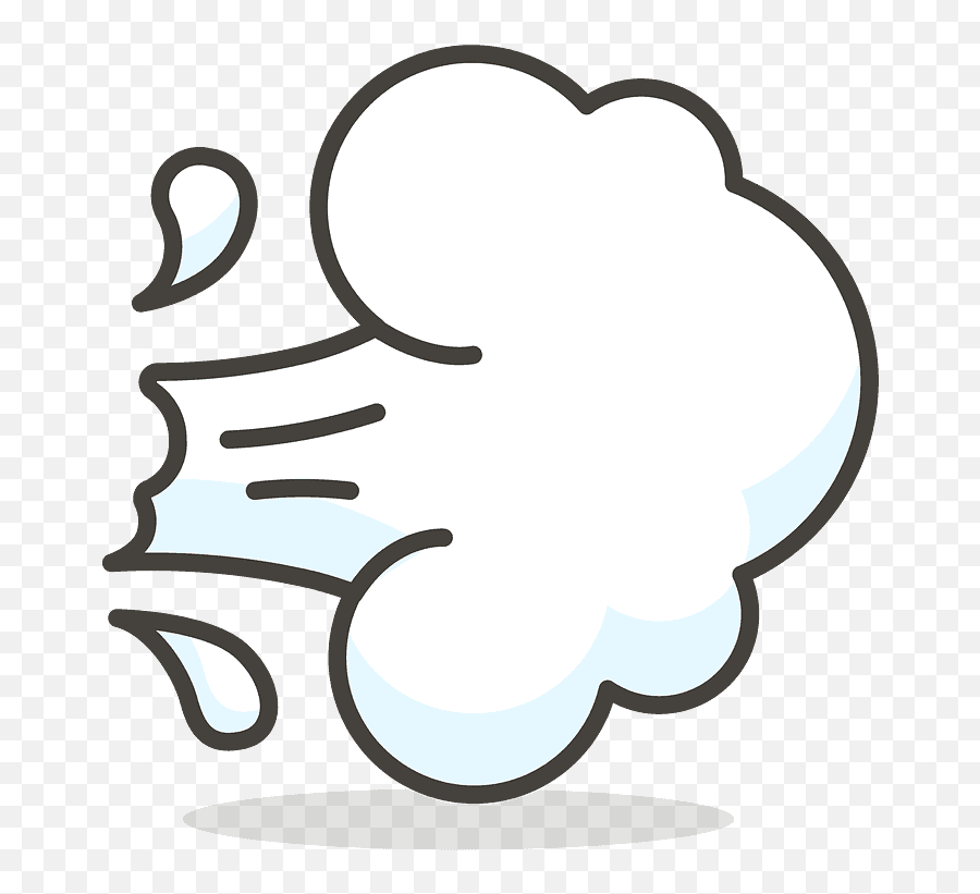 Dashing Away Emoji Clipart - Illustration,Away Emoji