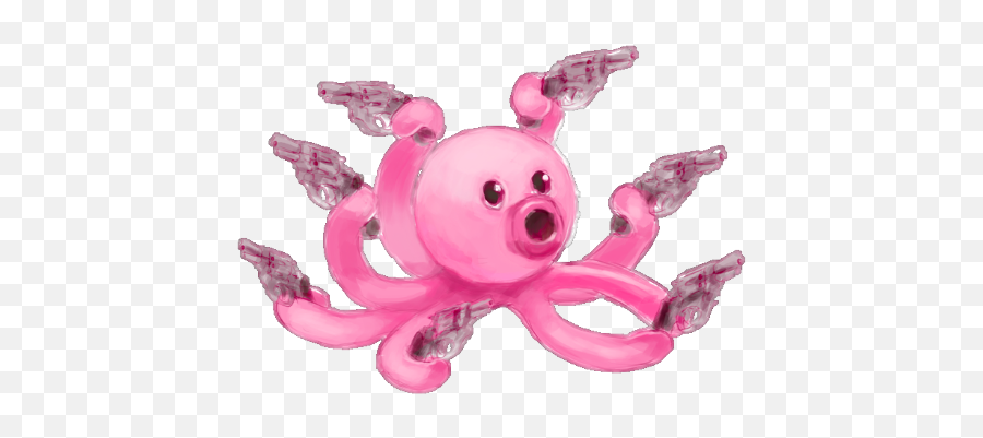 Octopus With Guns - Octopus With Guns Emoji,Octopus Emoji