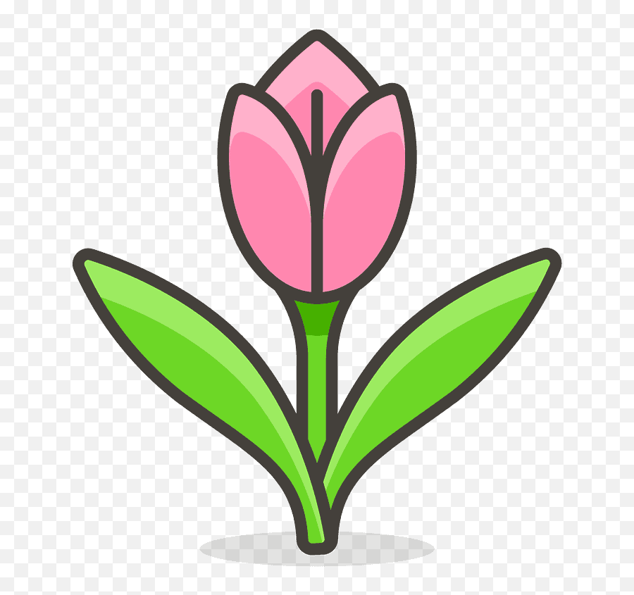 Tulip Emoji Clipart - Tulip Icon Png,Tulip Emoji