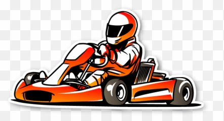 Familyfun Orangegocart - Go Kart Racing Icon Clipart Full Go Kart Vector Art Emoji,Racecar Emoji