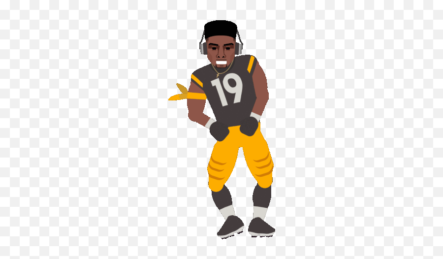 Sports Football Nfl - Sticker Football Gif Emoji,Pittsburgh Steelers Emoji Keyboard