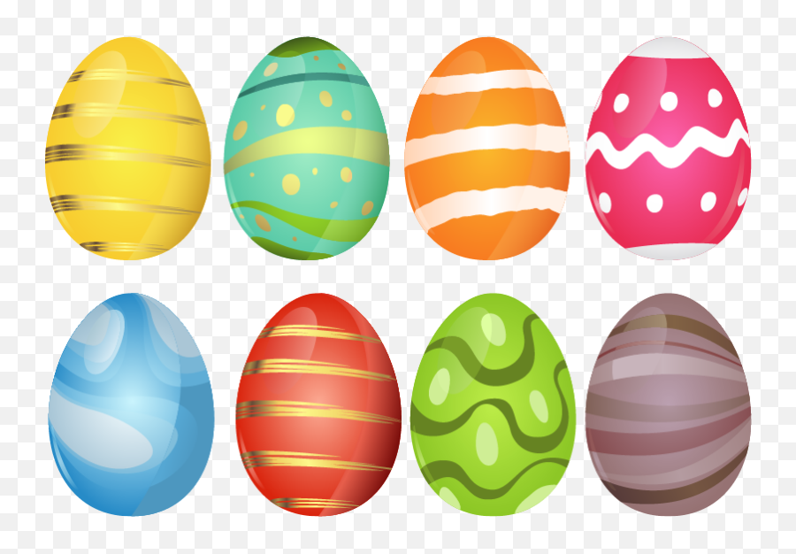 Easter Eggs Shop Window Sticker - Easter Emoji,Easter Emoticons