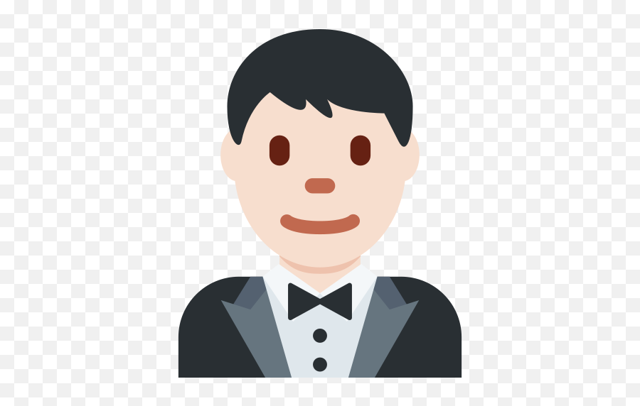 Light Skin Tone Emoji - Groom Emoji,Groom Emoji