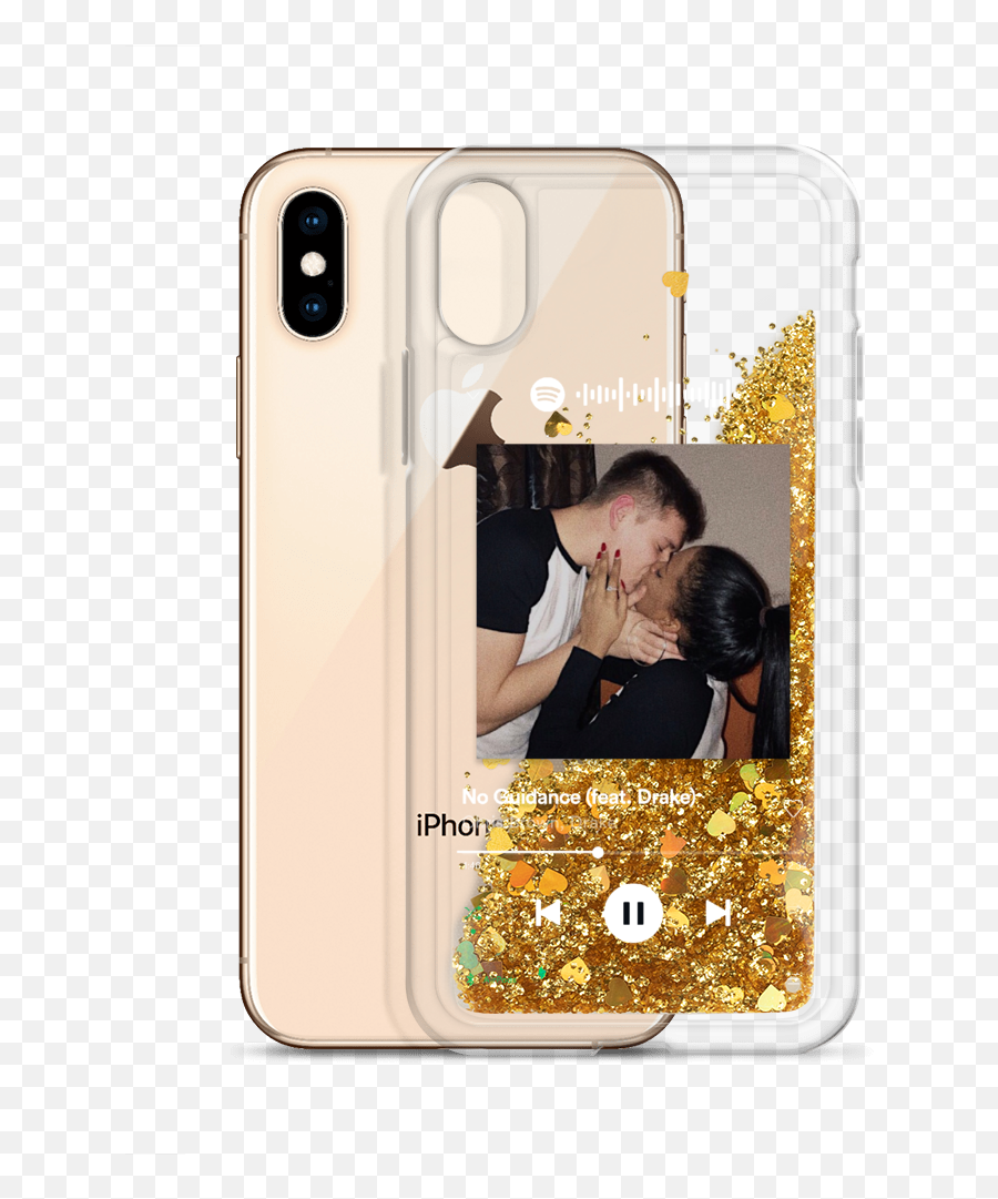 Iphone With Glitter - Spotify Style Iphone Emoji,How To Get The Drake Emoji